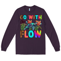 Plum go with the flow Long Sleeve Tee - RanaPortraitStore