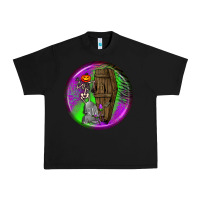 Black halloween round earrings 1 Urban Heavy Tee - BundleAndBundleShop