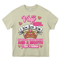 Mossy as a virgo girl zodiac girls Heavy Core Tee - Jasminsmagicworld