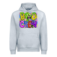 Heather Grey boo crew Urban Hoodie - CowhideDigitalArt