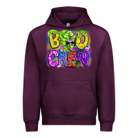 Mauve Wine boo crew Urban Hoodie - CowhideDigitalArt