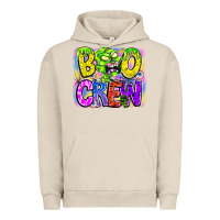 Pigment French Oak boo crew Urban Hoodie - CowhideDigitalArt
