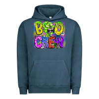 Pigment Midnight Navy boo crew Urban Hoodie - CowhideDigitalArt