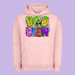 Boo Crew Urban Hoodie Designed By Cowhidedigitalart