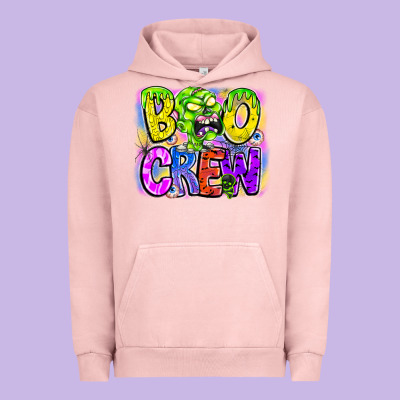 Boo Crew Urban Hoodie Designed By Cowhidedigitalart