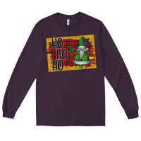 Plum Christmas Ho Ho Ho Long Sleeve Tee - Bettercallsaul