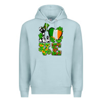 Blue Mist Love St. Patrick's Premium Hoodie - OliviaCreatesArt