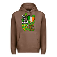 Chestnut Love St. Patrick's Premium Hoodie - OliviaCreatesArt