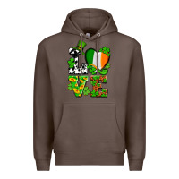 Coffee Love St. Patrick's Premium Hoodie - OliviaCreatesArt