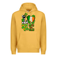 Mustard Love St. Patrick's Premium Hoodie - OliviaCreatesArt