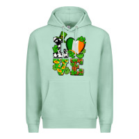 Seafoam Love St. Patrick's Premium Hoodie - OliviaCreatesArt