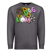 Charcoal Heather Dog mom Easter Mother's Day Premium Sweatshirt - FaDigitalArtStudio