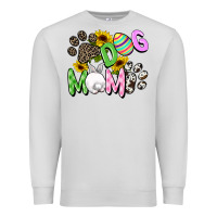 Dove Grey Dog mom Easter Mother's Day Premium Sweatshirt - FaDigitalArtStudio