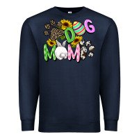 Navy Dog mom Easter Mother's Day Premium Sweatshirt - FaDigitalArtStudio