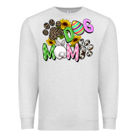 Oatmeal Heather Dog mom Easter Mother's Day Premium Sweatshirt - FaDigitalArtStudio