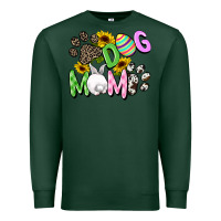 Sports Green Dog mom Easter Mother's Day Premium Sweatshirt - FaDigitalArtStudio