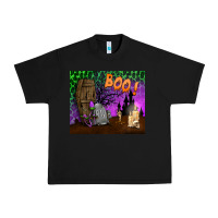Black boo mousepad Urban Heavy Tee - BundleAndBundleShop