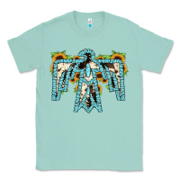 Seafoam thuhderbird Classic Tee - JahusDesignShop