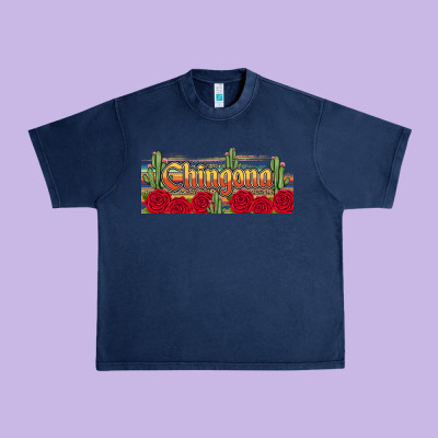 Chingona Urban Heavy Tee Designed By Jahusdesignshop