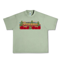 Oil Green chingona Urban Heavy Tee - JahusDesignShop