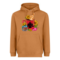 Meerkat Western Football Coffee cup Heavyweight Hoodie - FaDigitalArtStudio
