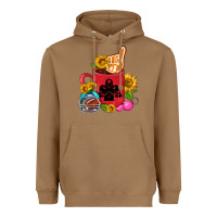 Toasted Coconut Western Football Coffee cup Heavyweight Hoodie - FaDigitalArtStudio
