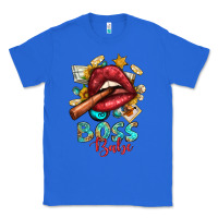True Royal Western Boss Babe Cigar Lip Classic Tee - BundleAndBundleShop