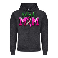 Vintage Black Football Mom Breast Cancer Vintage Hoodie - BundleAndBundleShop