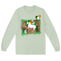 Matcha Unicorn Dabbing with Shamrock for St. Patricks Day Long Sleeve Tee - Bettercallsaul