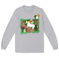 Moon Dust Unicorn Dabbing with Shamrock for St. Patricks Day Long Sleeve Tee - Bettercallsaul