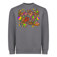 Storm Texas Mardi Gras Heavyweight Sweatshirt - NancyCooperArtShop