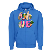 Love Easter Day Zipper Hoodie | Teevron