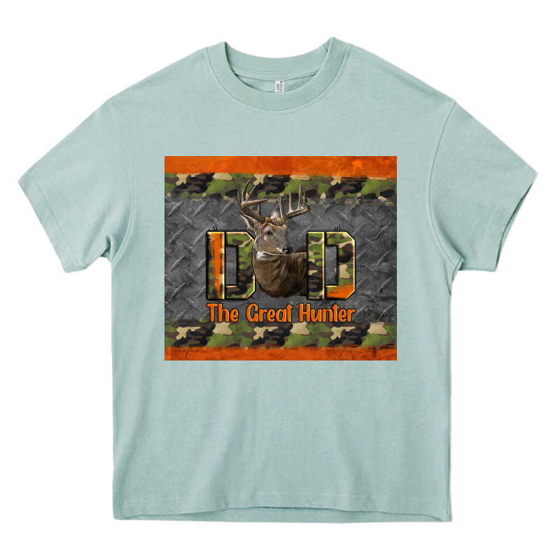 Western Dad The Great Deer Hunter Heavy Core Tee by LillyAllenDesigns | Teevron