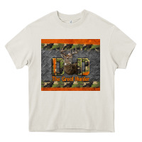 Cream Western Dad The Great Deer Hunter Heavy Core Tee - LillyAllenDesigns