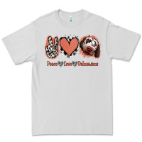 Dove Grey Peace Love Dalmatians Premium Tee - Jasminsmagicworld