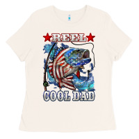 Bone Reel Cool Dad Bass Ladies Tee - LillyAllenDesigns