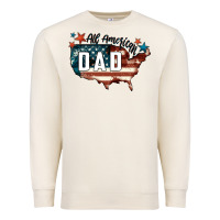 Sandshell All american dad Premium Sweatshirt - FaDigitalArtStudio