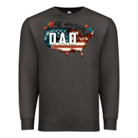 Smoke All american dad Premium Sweatshirt - FaDigitalArtStudio