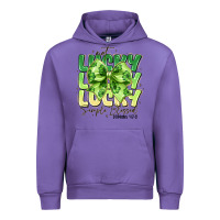 Tulip Not Lucky Simply Blessed Urban Hoodie - CowhideDigitalArt
