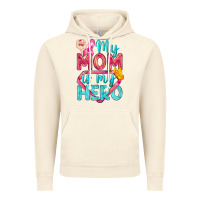 Vintage Artic My Mom Is My Hero Breast Cancer Vintage Hoodie - BundleAndBundleShop