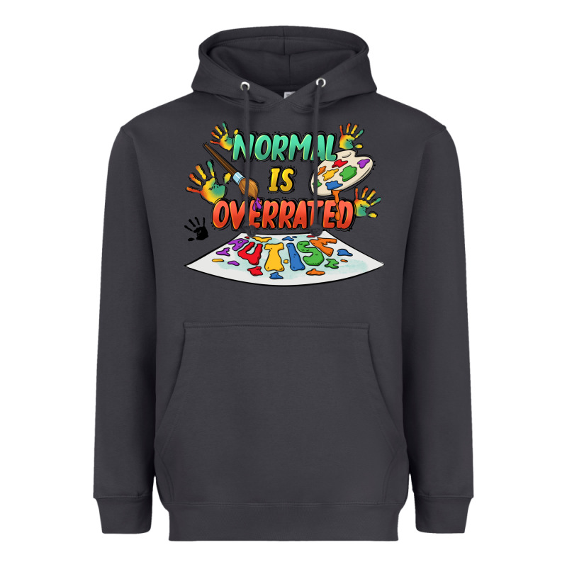 Normal Is Overrated Heavyweight Hoodie by FaDigitalArtStudio | Teevron