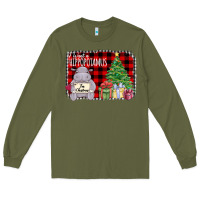 Army Green I Want Hippopotamus For Christmas Long Sleeve Tee - Bettercallsaul