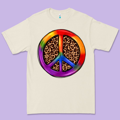 Peace Sign Pride Premium Tee Designed By Jahusdesignshop
