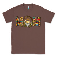 Chestnut Western Mom With Baby Jesus Classic Tee - BundleAndBundleShop