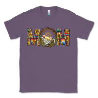 Lavender Western Mom With Baby Jesus Classic Tee - BundleAndBundleShop