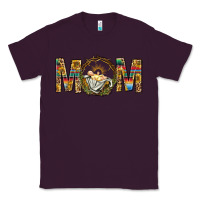Plum Western Mom With Baby Jesus Classic Tee - BundleAndBundleShop