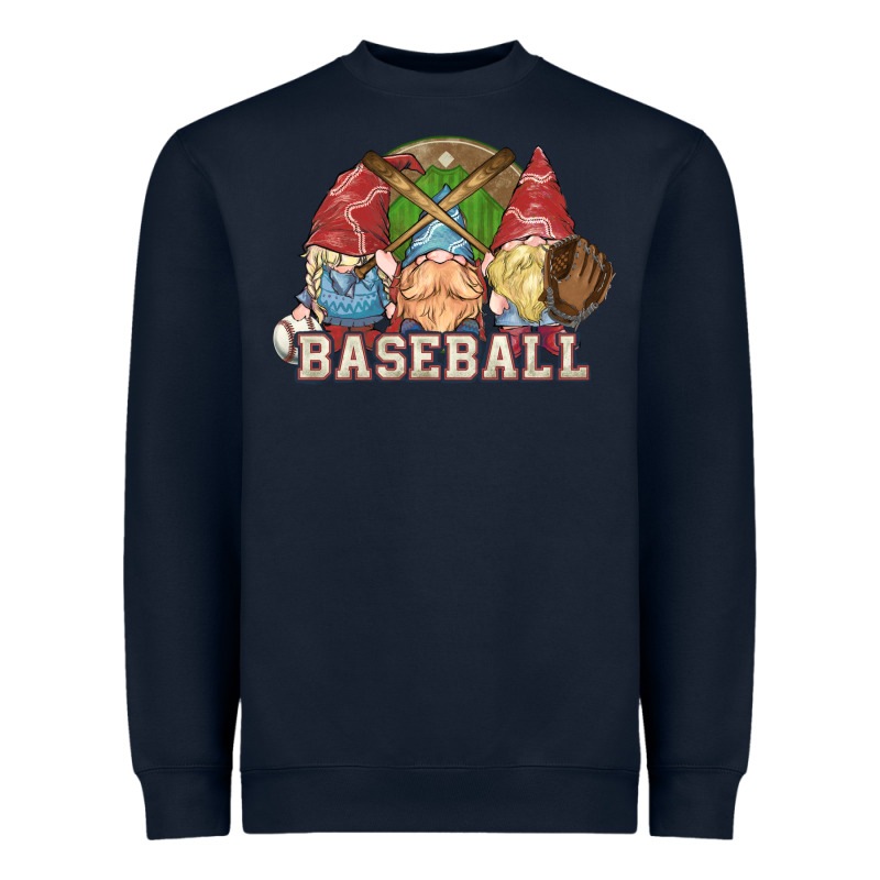 Baseball Gnomes Heavyweight Sweatshirt by NancyCooperArtShop | Teevron