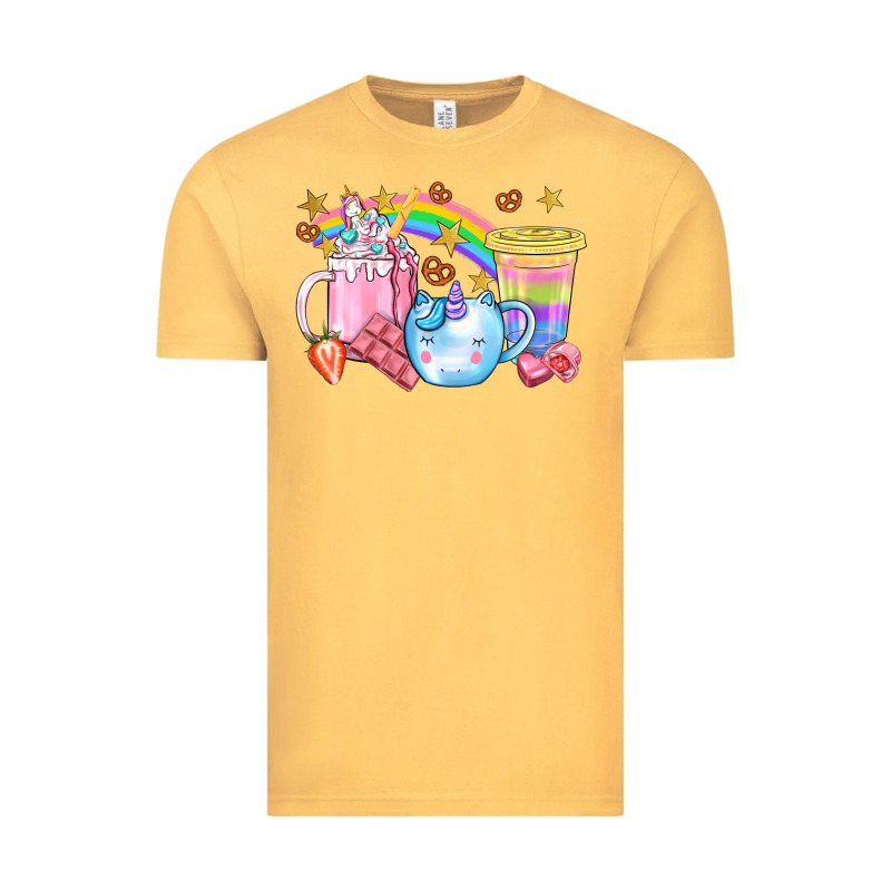 Unicorn Coffee Cup With Star Bbs Vintage Tee by BundleAndBundleShop | Teevron