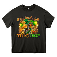 Asphalt dead inside but feeling lucky Heavy Core Tee - NancyCooperArtShop
