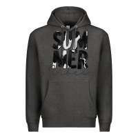 Charcoal Heather Summer Vibes Black White Cowhide Premium Hoodie - CowCowDesign